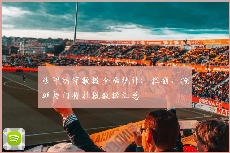 法甲防守数据全面统计：拦截、抢断与门将扑救数据汇总
